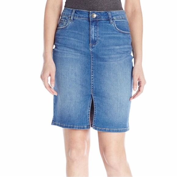 Kut From The Kloth Rosie Denim Pencil Skirt - Size 4 - Picture 1 of 13